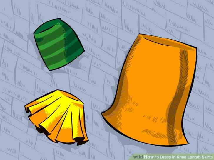 Imagen titulada Vestido de Longitud de la Rodilla, Faldas Paso 4