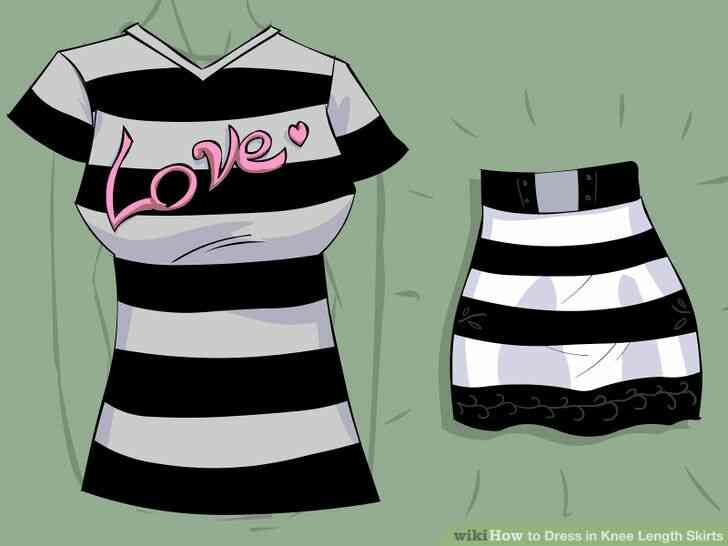 Imagen titulada Vestido de Longitud de la Rodilla, Faldas Paso 5