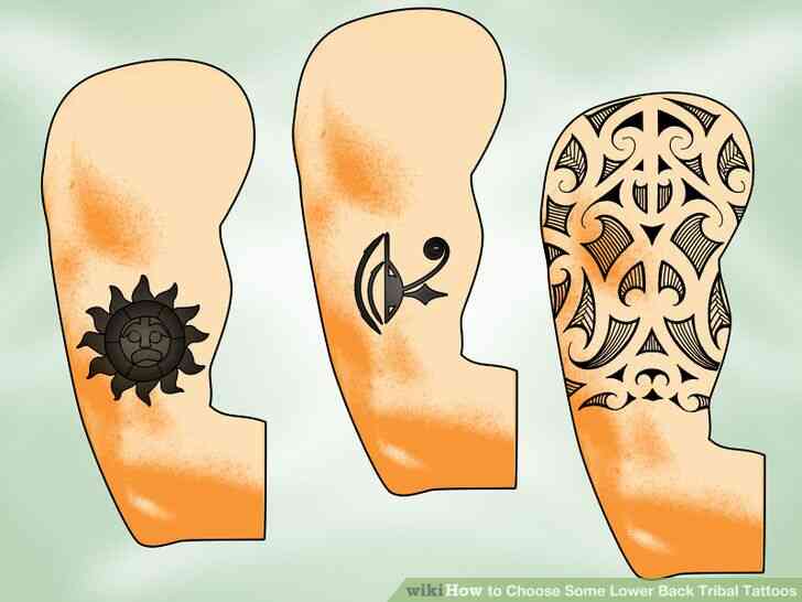 Imagen titulada Elegir Algunas Inferior de la Espalda Tatuajes Tribales Paso 1