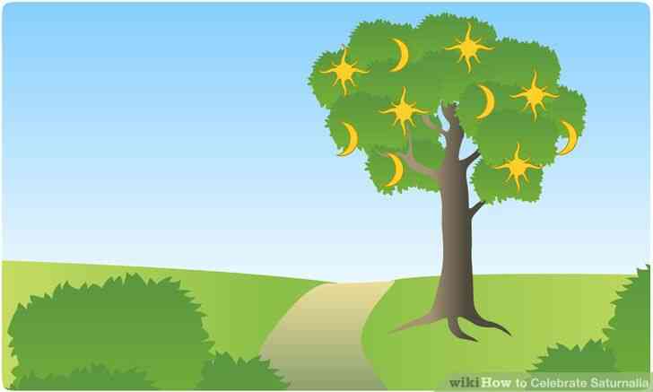 Imagen titulada Colgar de los árboles, con el sol símbolos de lunas y estrellas en el Paso 3