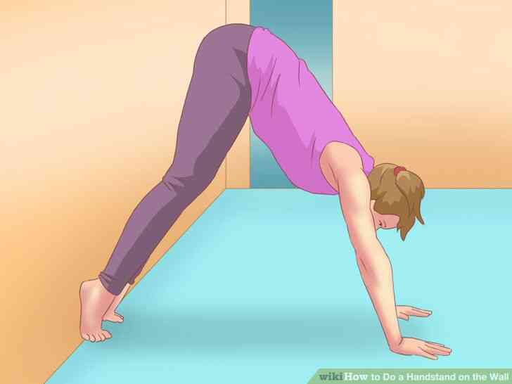 Cómo Hacer el Pino en la Pared