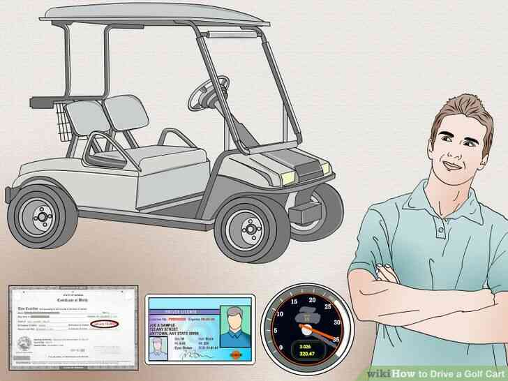 Imagen titulada Conducir un Carrito de Golf Paso de 1
