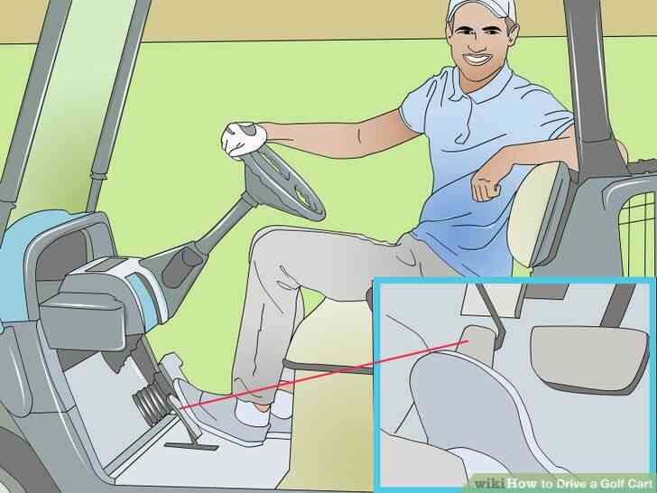 Imagen titulada Conducir un Carrito de Golf Paso 4