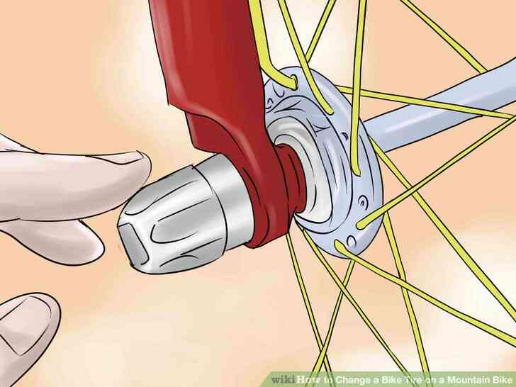 Imagen titulada Cambiar un Neumático de la Bici de la Bicicleta de Montaña Paso 10