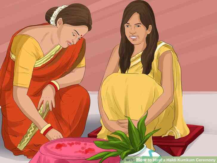 Imagen titulada el Anfitrión de una Haldi Kumkum Ceremonia de Paso de 7