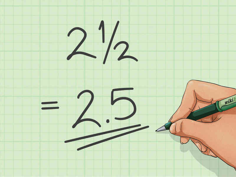 Cómo Convertir Pulgadas con una Fracción en Pulgadas con un Decimal